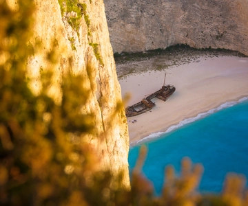 Porto Vromi: Navagio Shipwreck Cruise com vista do pôr do sol
