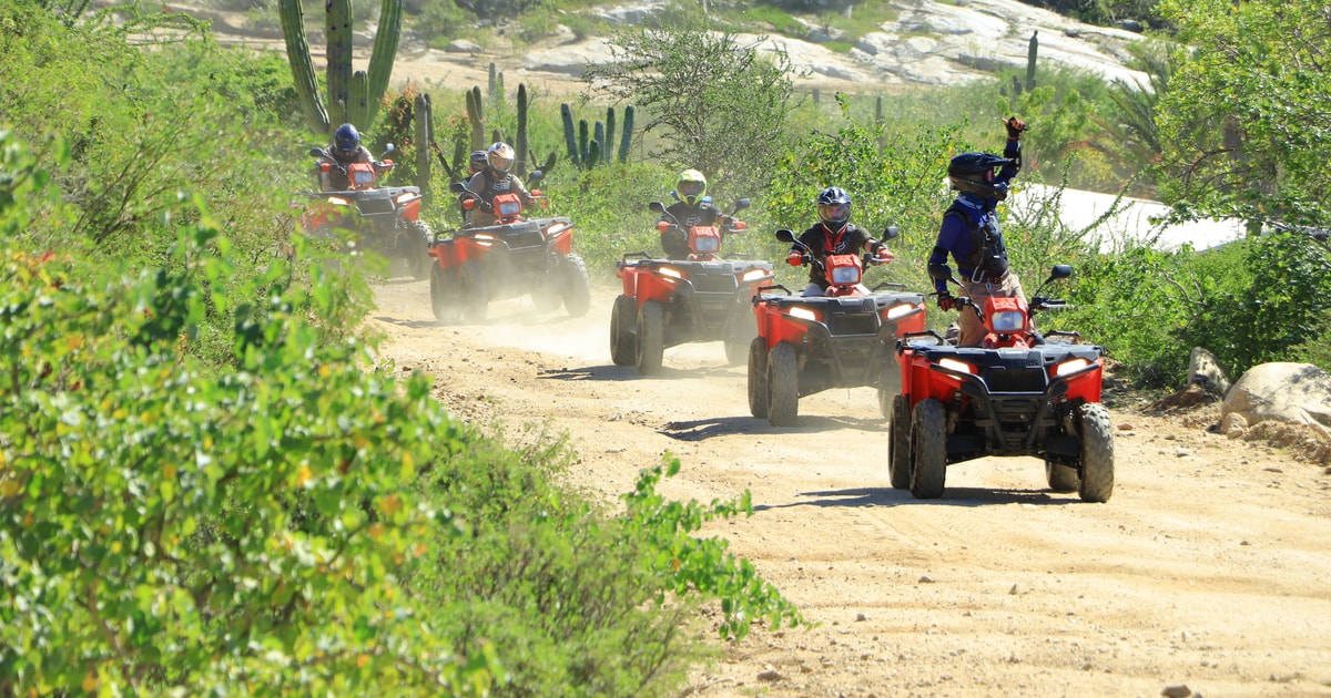 Cabo San Lucas: ATV Desert Tour with Mexican lunch | GetYourGuide