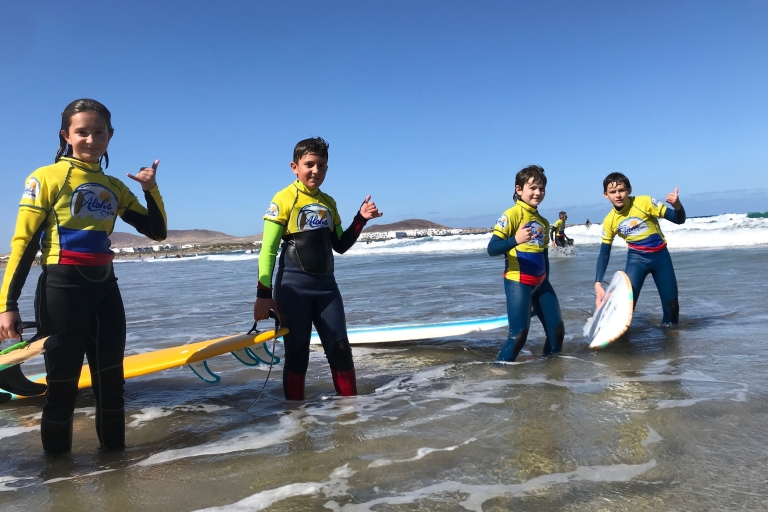 Lanzarote: Famara Beach Surfing Unterricht
