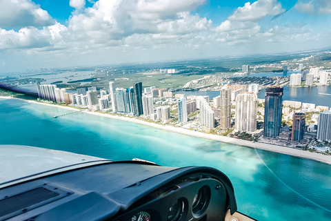 Miami: luxe privévliegtuigtour met drankjesMiami: privétour in een luxe vliegtuig