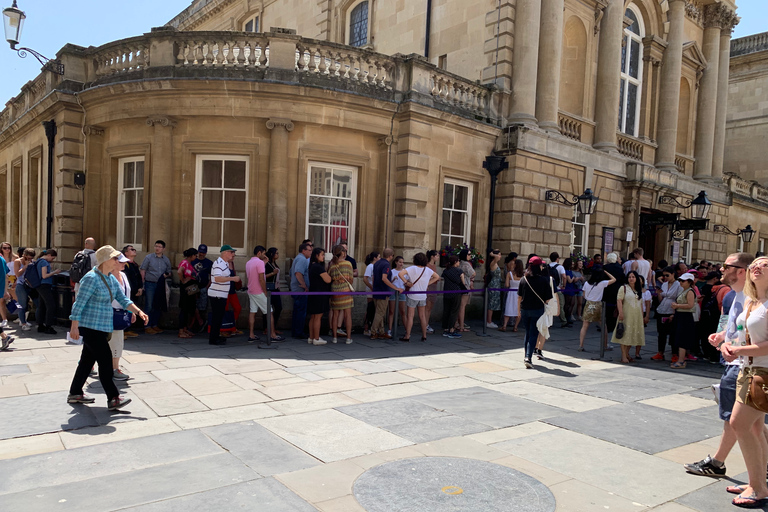 Bath: Guided City Walking Tour with Entry To The Roman Baths