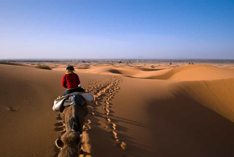 Au départ de Marrakech : Circuit de 3 jours dans le désert à Merzouga Erg Chebbi - bivouac