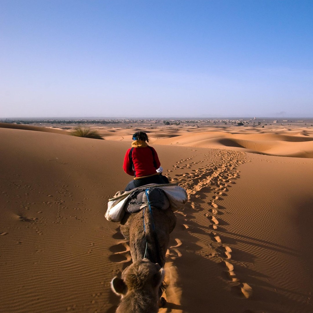 Au départ de Marrakech : Circuit de 3 jours dans le désert à Merzouga Erg Chebbi - bivouac