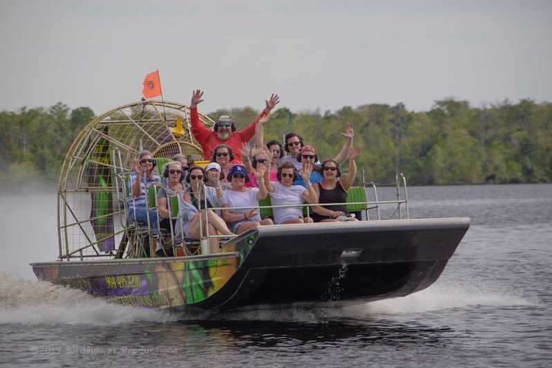 St. Augustine: St. Johns River Airboat Safari with a Guide