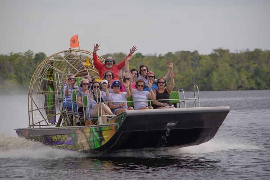 St. Augustine: St. Johns River Airboat Safari mit einem Führer. Foto: GetYourGuide