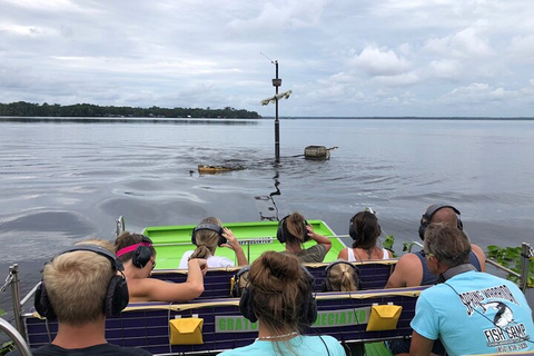 St. Augustine: St. Johns River Airboat Safari with a Guide
