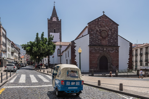 Visite guidée privée en Tuk-Tuk des hauts lieux de l'île de MadèreFunchal : Visite guidée privée des points forts de la ville en Tuk-Tuk