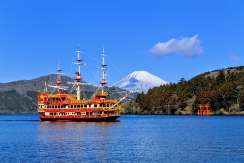 Da Tokyo al Monte Fuji: Tour di un giorno intero e crociera ad Hakone