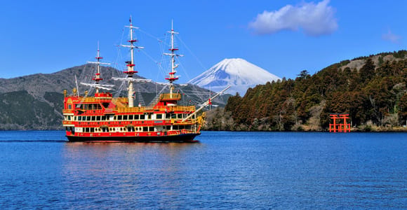 Tokio: 5. Station am Fuji & Hakone-Bootsfahrt – 1-Tages-Bustour