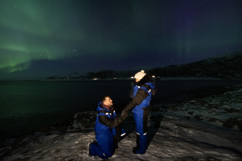 Tromso: AuroraChase privado, guía de habla ENG, SP o FRTromso: AuroraChase privado con comida, inglés