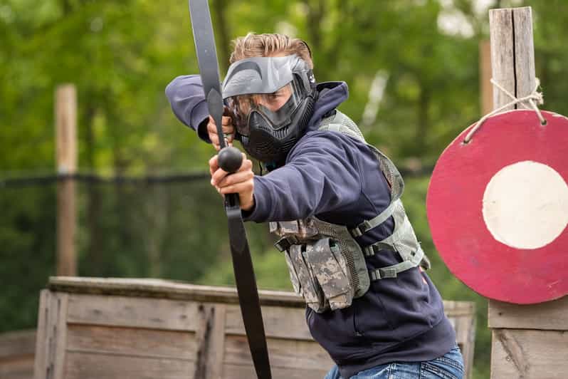 Amsterdam Archery Tag arena privată GetYourGuide