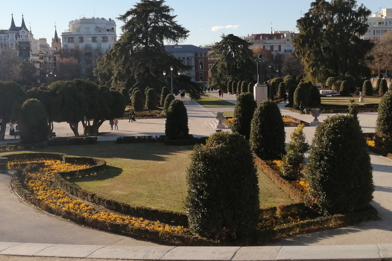 Madrid: Retiro Park Walking Tour med Pradomuseet biljett