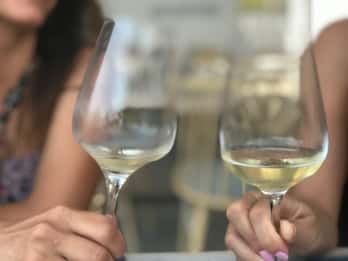 Santorini: Vinprovning på 3 vingårdar och en grekisk måltidsgrupp