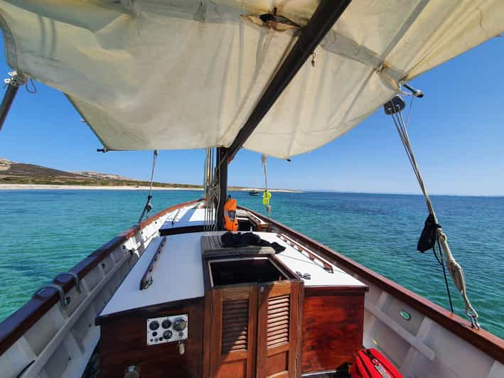 From Stintino: Asinara Island Wooden Sailboat Trip W/Lunch | GetYourGuide