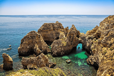 Från Albufeira: Halvdagstur till Lagos och Sagres höjdpunkterFrån Albufeira: Halvdagsutflykt till Lagos och Sagres höjdpunkter