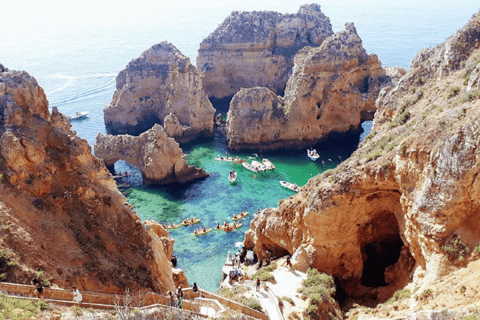 De Albufeira: Excursão de meio dia a Lagos e SagresDe Albufeira: excursão de meio dia aos destaques de Lagos e Sagres