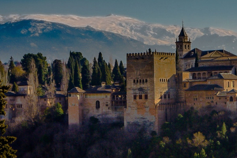 Granada: excursão noturna guiada pelos palácios de Alhambra e Nasrid