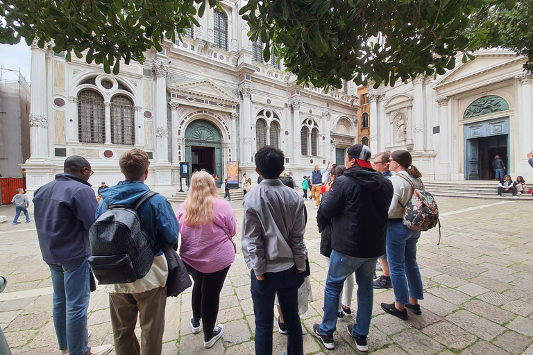 Venise : Visite guidée en groupe des merveilles de la ville avec un guide