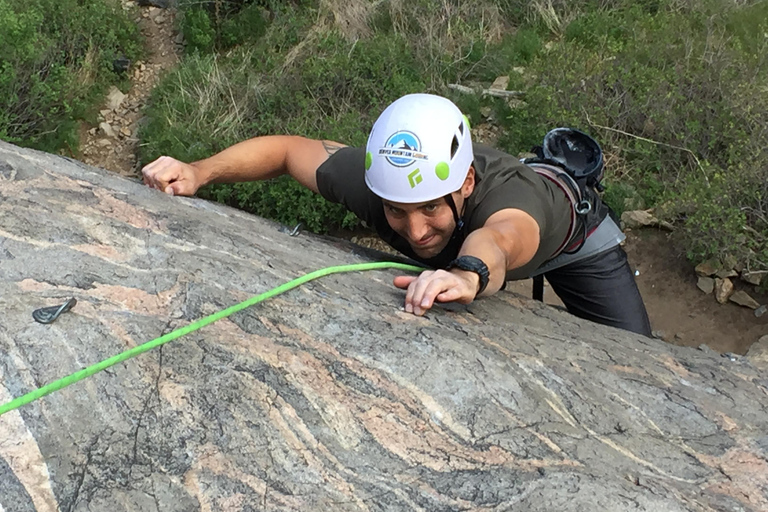 Denver: Guided Rock Climbing at Eldorado Canyon The Whales Tail Half Day