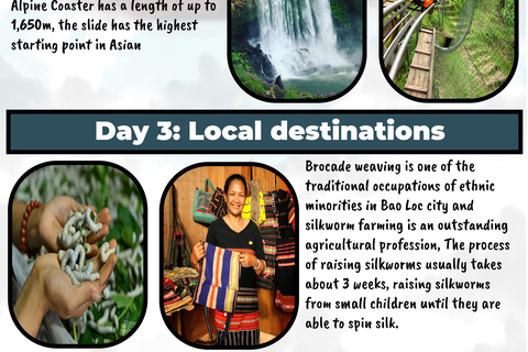 3D2N-tur – Från Ho Chi Minh-staden till Bao Loc-stadenBao Loc City: 3-dagars tur