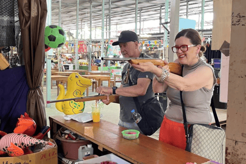 Bangkok: Floating Market, Orchid Farm & Giant Buddha Temple