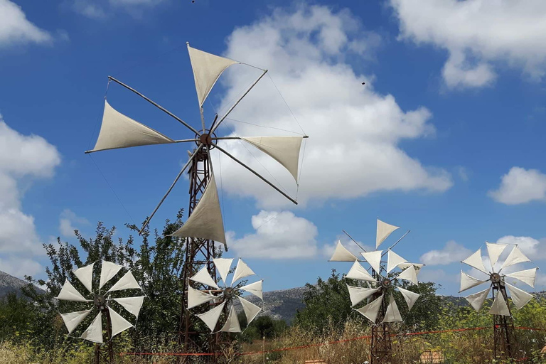 From Heraklion: Zeus Cave, Old Villages, and Windmills Tour