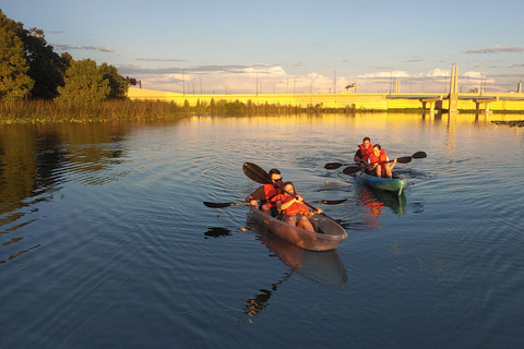 Orlando: Sunset Clear Kayak or Paddleboard in Paradise Tour Sunset Tour