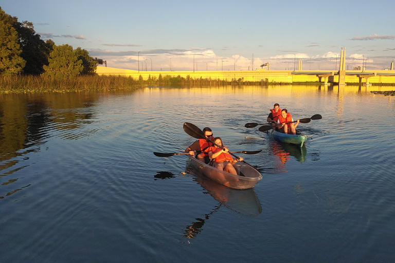 Orlando: Sunset Clear Kayak or Paddleboard in Paradise Tour Sunset Tour