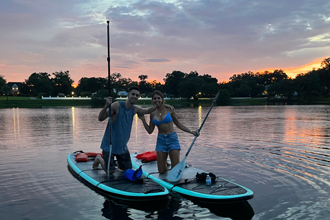 Orlando: Sunset Clear Kayak or Paddleboard in Paradise Tour Sunset Tour