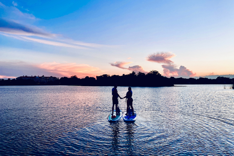 Orlando: Sunset Clear Kayak or Paddleboard in Paradise TourSunset Tour