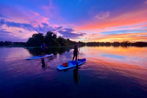 Orlando: Sunset Paddleboard or Clear Kayak in Paradise Tour