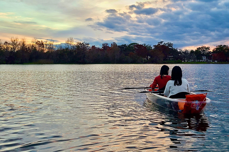 Orlando: Sunset Clear Kayak or Paddleboard in Paradise Tour Sunset Tour