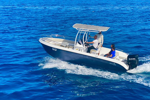 Hurghada : Excursion privée en bateau à moteur jusqu'à la Maison des dauphinsBateau rapide privé vers la maison des dauphins