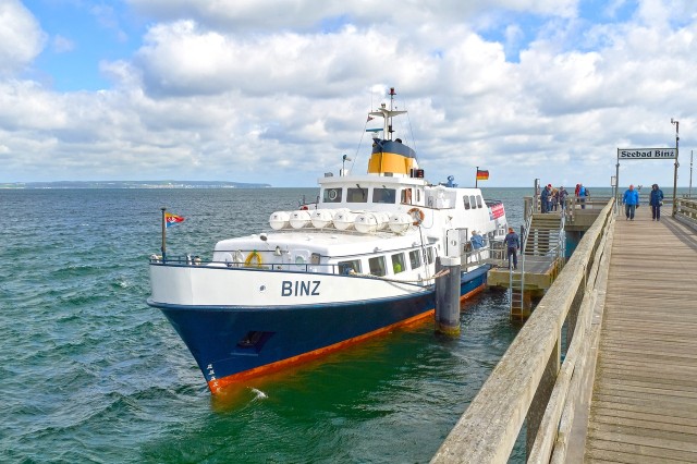 Visit Rügen: Boat Trip and Steam Train Ride Combination Ticket in Rügen Island