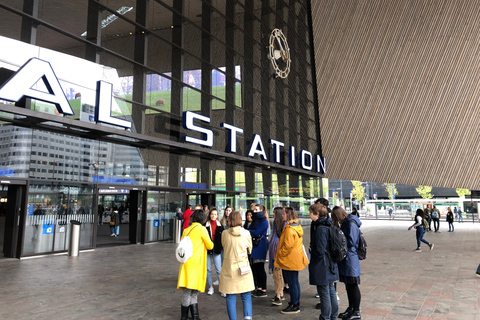 Rotterdam: Tour guidato a piedi dei punti salienti dell&#039;architettura di RotterdamTour di gruppo