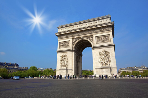 Depuis Londres : Excursion à Paris avec déjeuner à la Tour Eiffel