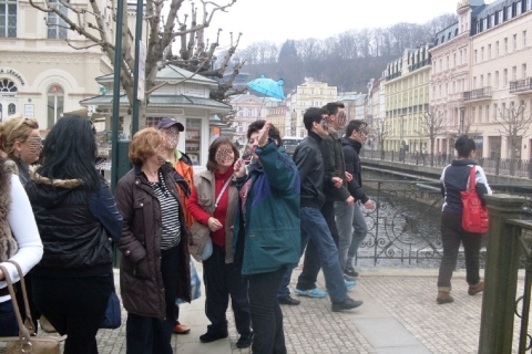 Depuis Prague : journée à Karlovy Vary avec déjeunerVisite en italien