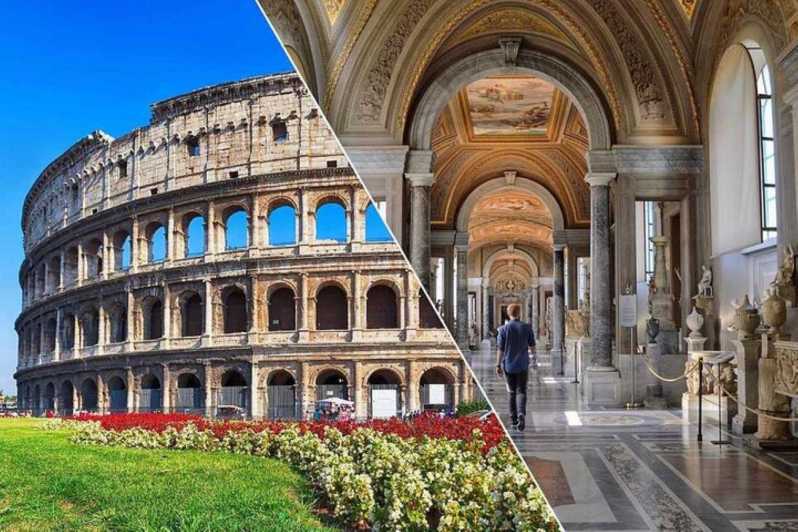 Rome: Vatican Museums, Colosseum, and Roman Forum Tour