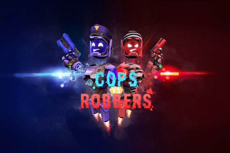 VR game Cops and Robbers in AmsterdamVR Cops and Robbers 30 minutes