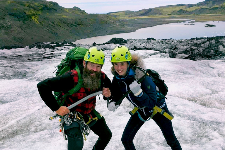 RVK: Glaciärvandring, vattenfall på sydkusten och svart sandstrand