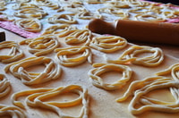 Montepulciano, cours de fabrication de pâtes avec dégustation et vin - Hizvo