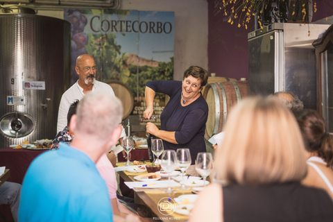 De Sorrente et Naples : Expérience de vin et de cuisine à Cortecorbo