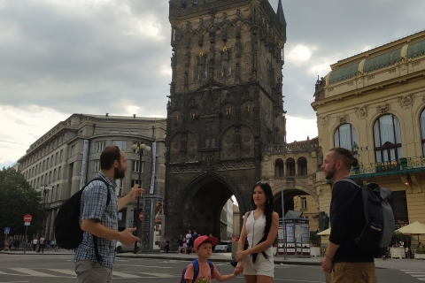 Prague : Visite guidée à pied de l'ancienne, de la nouvelle et de la ville juiveVisite de groupe