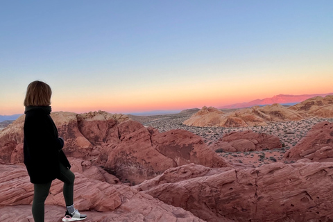 Las Vegas: Valley of Fire Zonsondergang Tour met Hotel TransfersLas Vegas: Valley of Fire Sunset Tour met hoteltransfers