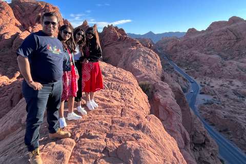 Las Vegas: Excursión al atardecer en el Valle del Fuego con traslados al hotel