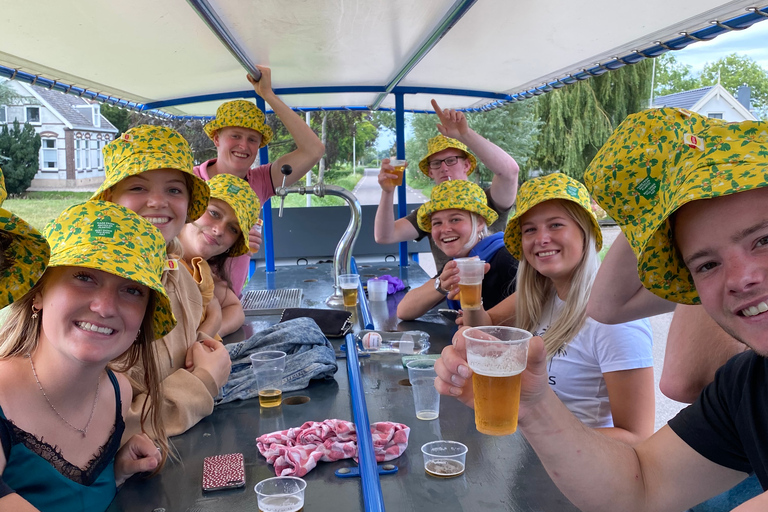 Amsterdam: Guided Beer or Prosecco Bike TourTour with Beer (6 people)