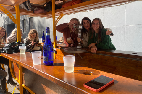 Amsterdam: Guided Beer or Prosecco Bike TourTour with Beer (6 people)