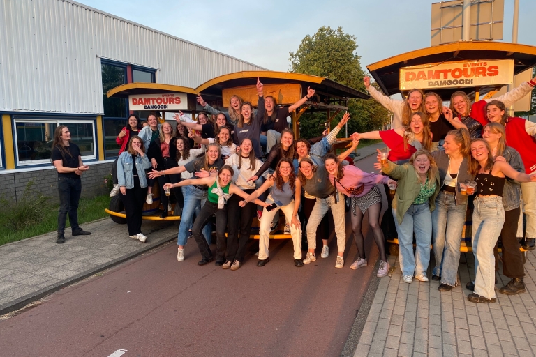 Amsterdam: Bier- und Prosecco-Fahrradtour