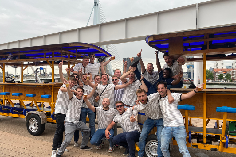 Amsterdam: Guided Beer or Prosecco Bike TourTour with Beer (6 people)