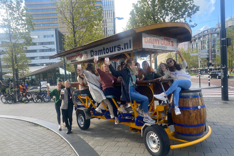 Amsterdã: Tour guiado de bicicleta com cerveja ou proseccoTour com cerveja (6 pessoas)